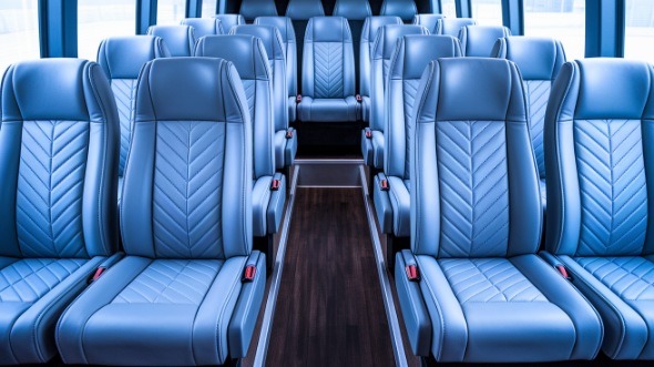 18 passenger minibus interior