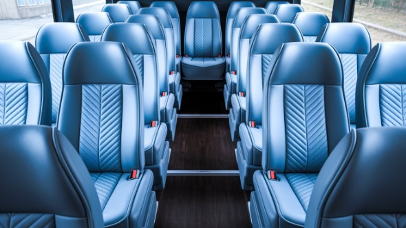 35 passenger minibus interior