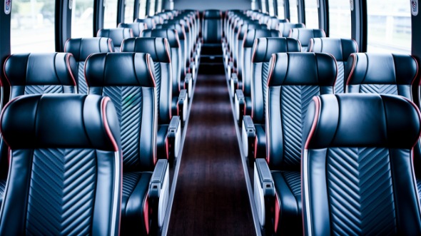 aurora 56 passenger charter bus rental
