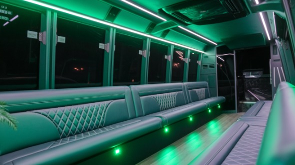 aurora party bus rental inside