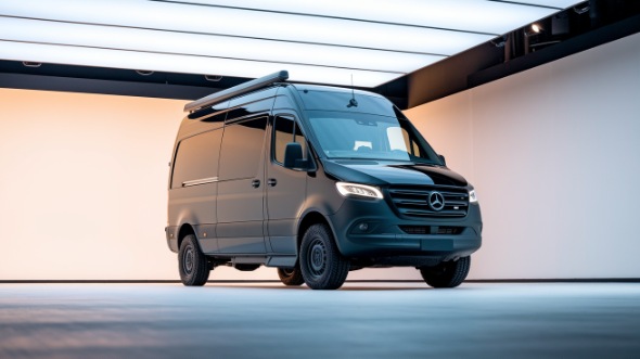 sprinter van with driver